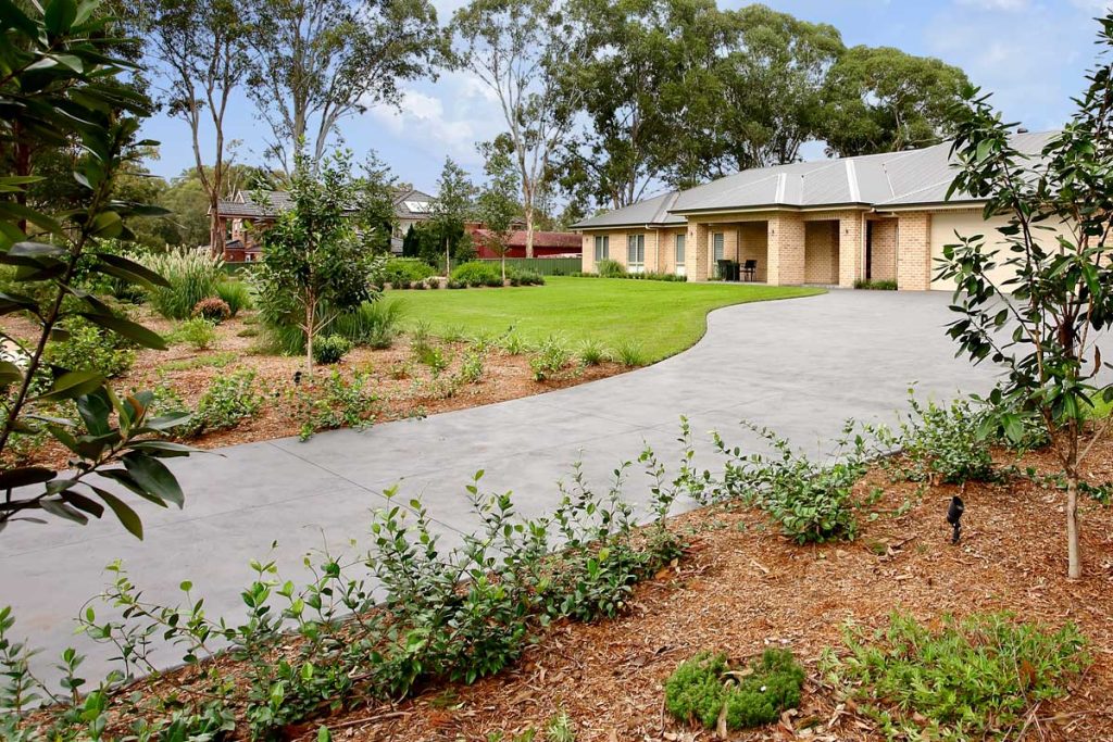 Concrete driveways